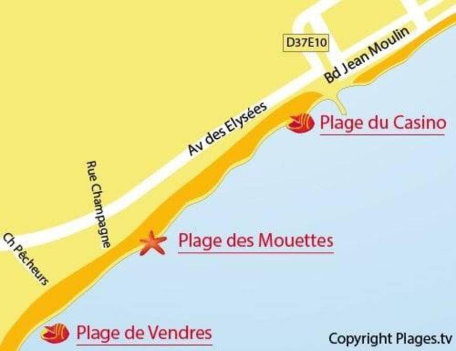 Gite Villa 34 Residence Le Grand Bleu Вандр Экстерьер фото
